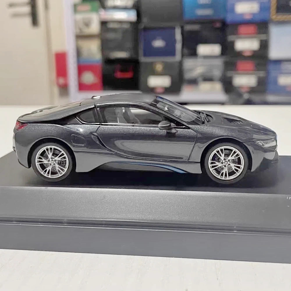 [Paragon] 1:43 BMW 2014 I12 i8 grigio modellino di auto Die-Cast