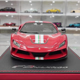 [Peako] 1:18 Ferrari 2021 F8 N-Largo Italy Stripe Novitec voiture miniature Resin