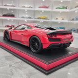 [Peako] 1:18 Ferrari 2021 F8 N-Largo Italy Stripe Novitec voiture miniature Resin