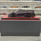 Peako Pagani 2017 Zonda 760 Fantasma Evo Purple 1:18 – Collectible Resin Model Resin