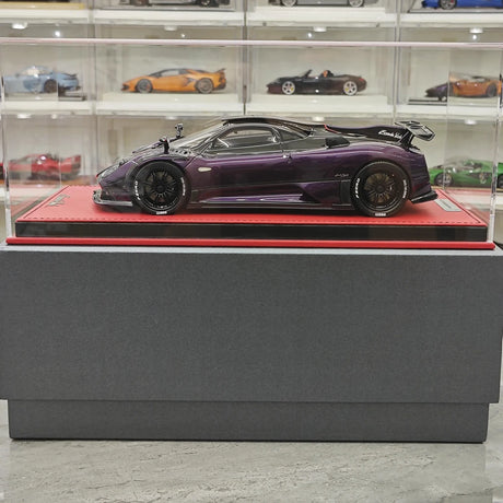 Peako Pagani 2017 Zonda 760 Fantasma Evo Purple 1:18 – Resina da collezione per modelli in resina