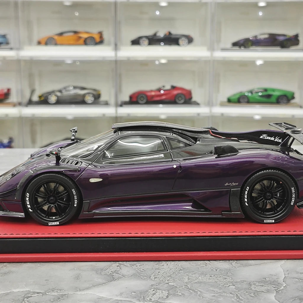Peako Pagani 2017 Zonda 760 Fantasma Evo Purple 1:18 – Collectible Resin Model Resin