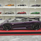 Peako Pagani 2017 Zonda 760 Fantasma Evo Purple 1:18 – Collectible Resin Model Resin