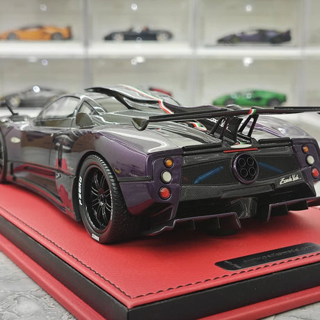 Peako Pagani 2017 Zonda 760 Fantasma Evo Purple 1:18 – Resina da collezione per modelli in resina