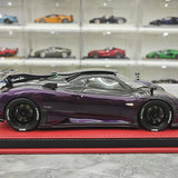 Peako Pagani 2017 Zonda 760 Fantasma Evo Purple 1:18 – Collectible Resin Model Resin