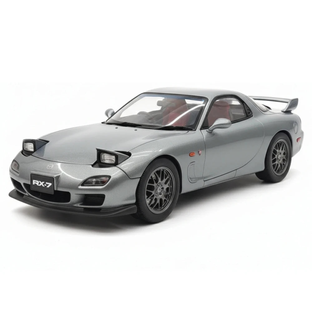 [Polar Master] 1:18 Mazda 1992 RX-7 FD grå modellbil Die-Cast