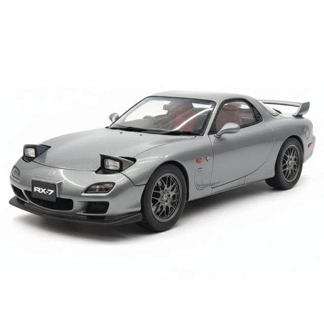 [Polar Master] 1:18 Mazda 1992 RX-7 FD grå modellbil Die-Cast