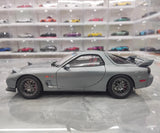 [Polar Master] 1:18 Mazda 1992 RX-7 FD grå modellbil Die-Cast