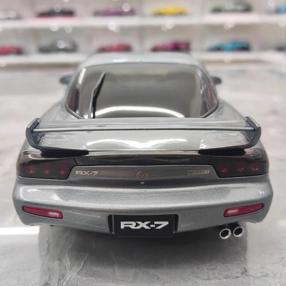 [Polar Master] 1:18 Mazda 1992 RX-7 FD gris voiture miniature Die-Cast