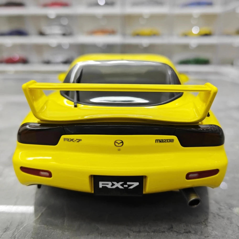 [Polar Master] 1:18 Mazda 1992 RX-7 FD Yellow Model Car Die-Cast