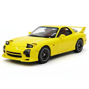 [Polar Master] 1:18 Mazda 1992 RX-7 FD Yellow Model Car Die-Cast