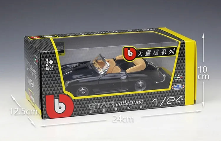 1:24 Porsche 1961 356B Cabriolet Die Cast Model Car
