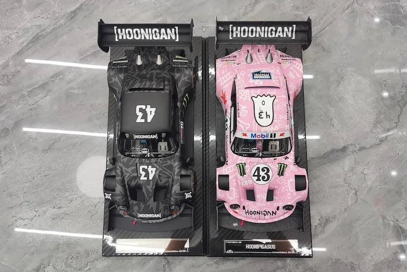 1:18 Porsche 1971 911 RWB SVRSR Hoonipigasus Die Cast Model Car