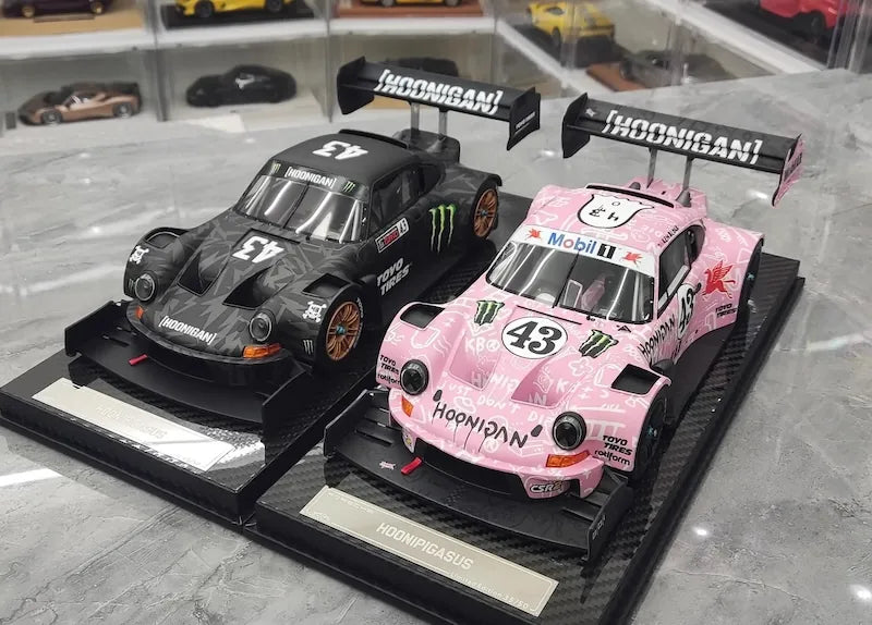 1:18 Porsche 1971 911 RWB SVRSR Hoonipigasus Die Cast Model Car