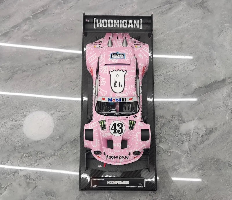 1:18 Porsche 1971 911 RWB SVRSR Hoonipigasus Die Cast Model Car