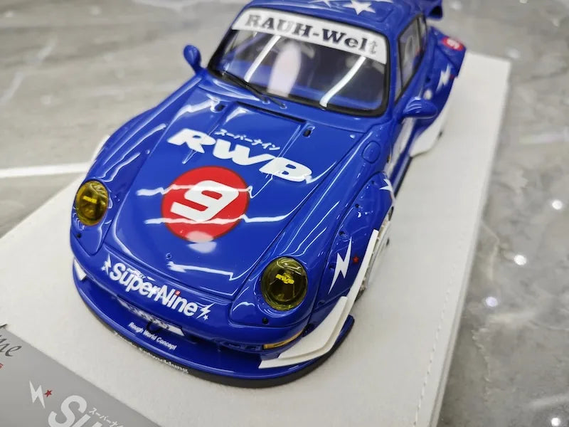 1:18 Porsche 1995 993 RWB Die Cast Model Car