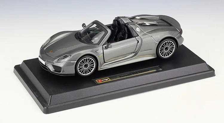 1:24 Porsche 2013 918 Convertible Die Cast Model Car