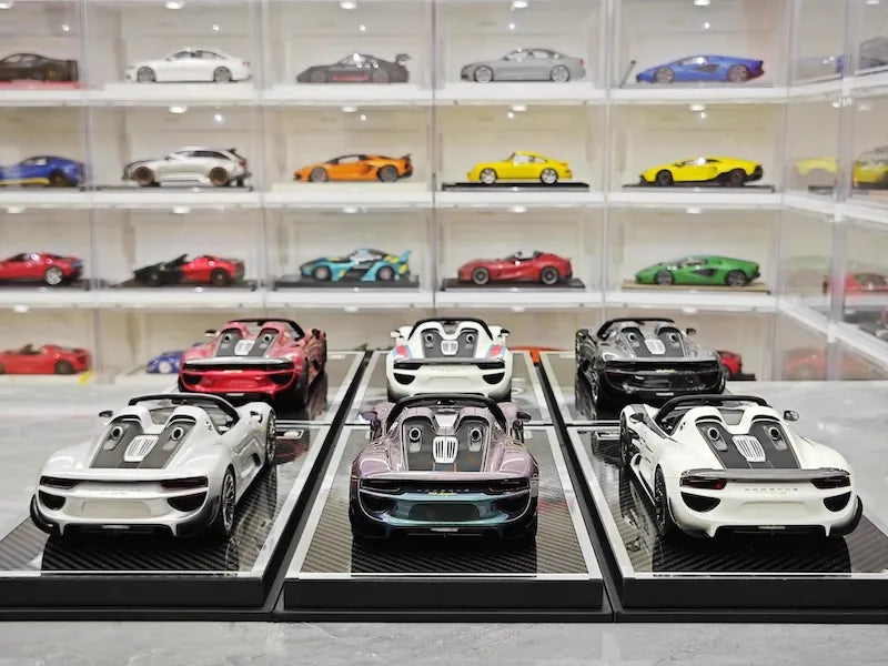 1:18 Porsche 2013 918 Spyder Convertible Die Cast Model Car