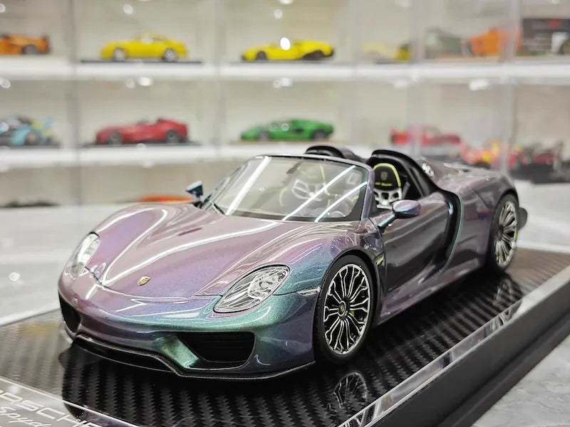 1:18 Porsche 2013 918 Spyder Convertible Die Cast Model Car