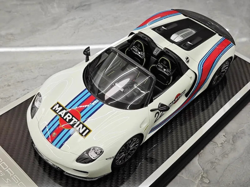 1:18 Porsche 2013 918 Spyder Convertible Die Cast Model Car