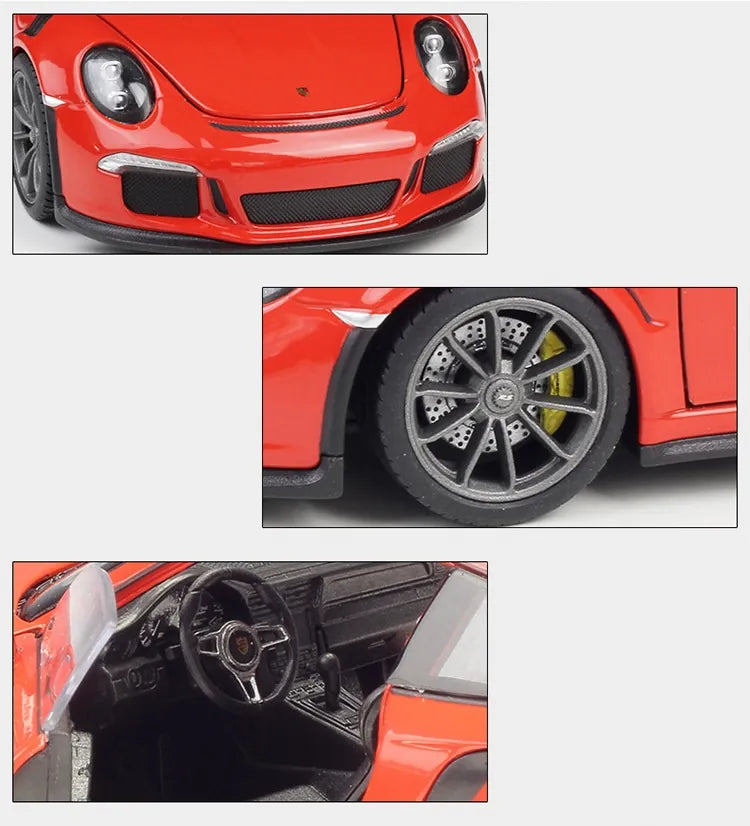 1:24 Porsche 2016 911 GT3 RS Die Cast Model Car
