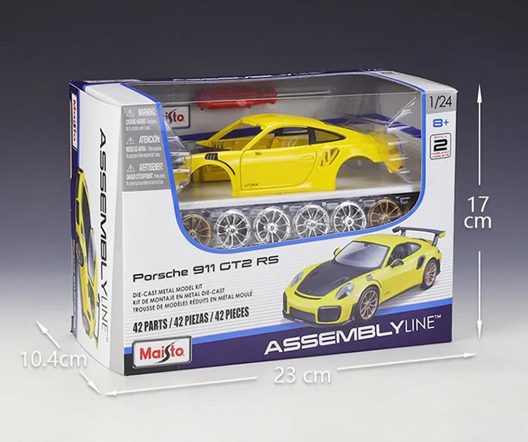 1:24 Assembly Line Porsche 2018 911 GT2 RS Die Cast Model Car