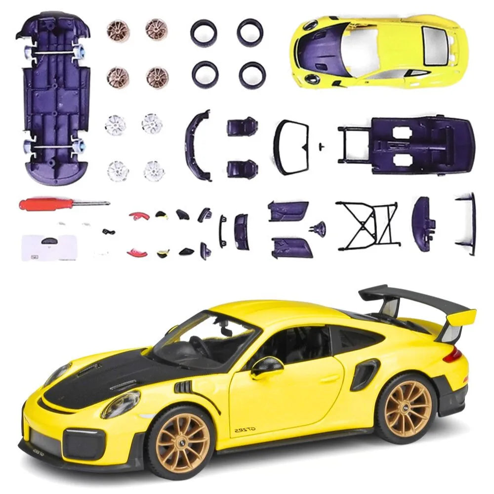 1:24 Assembly Line Porsche 2018 911 GT2 RS Die Cast Model Car