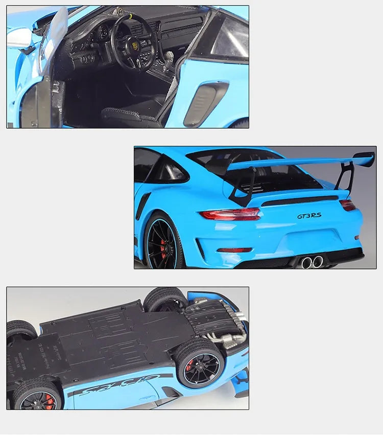 1:18 Porsche 2019 911 GT3 RS Die Cast Model Car