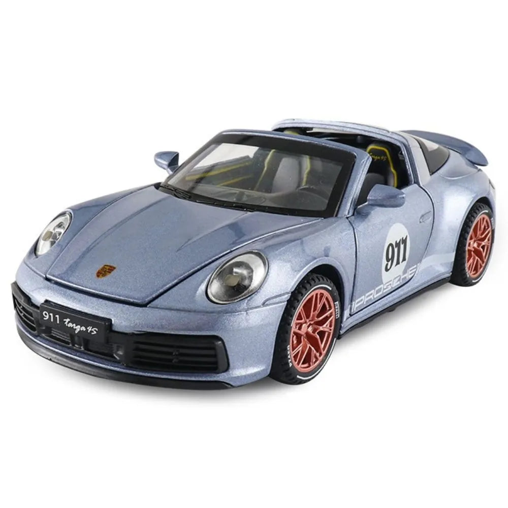 1:32 Porsche 2021 911 Targa 4S Die Cast Model Car