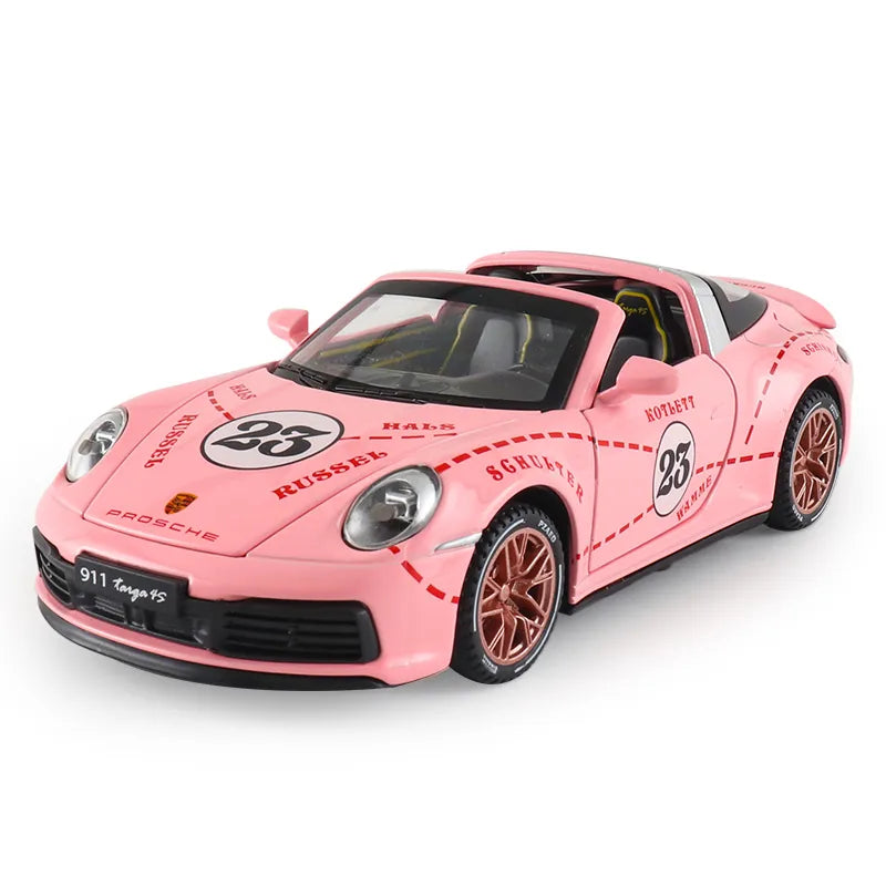 1:32 Porsche 2021 911 Targa 4S Die Cast Model Car