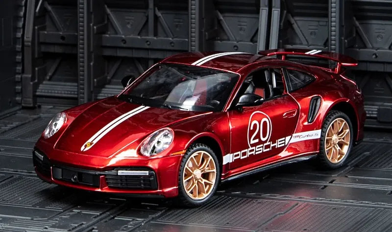 1:24 Porsche 2021 911 Turbo S Die Cast Model Car