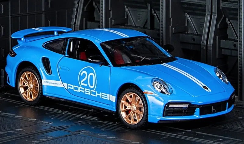 1:24 Porsche 2021 911 Turbo S Die Cast Model Car