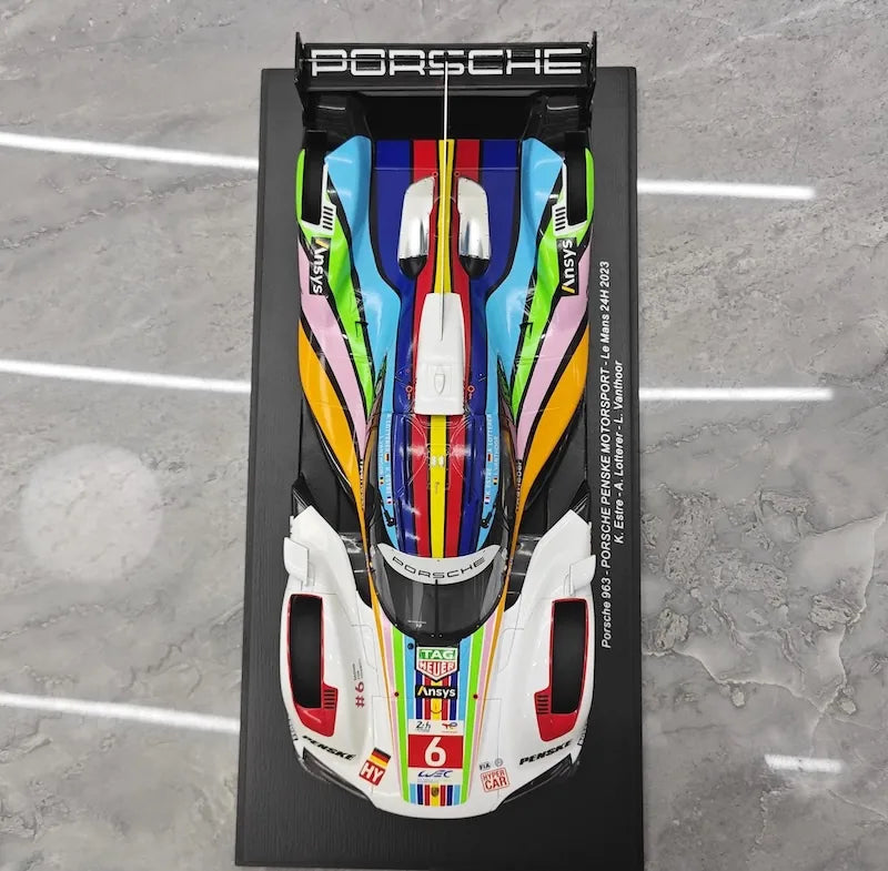 1:18 Porsche 2023 963 LMDh Die Cast Model Car