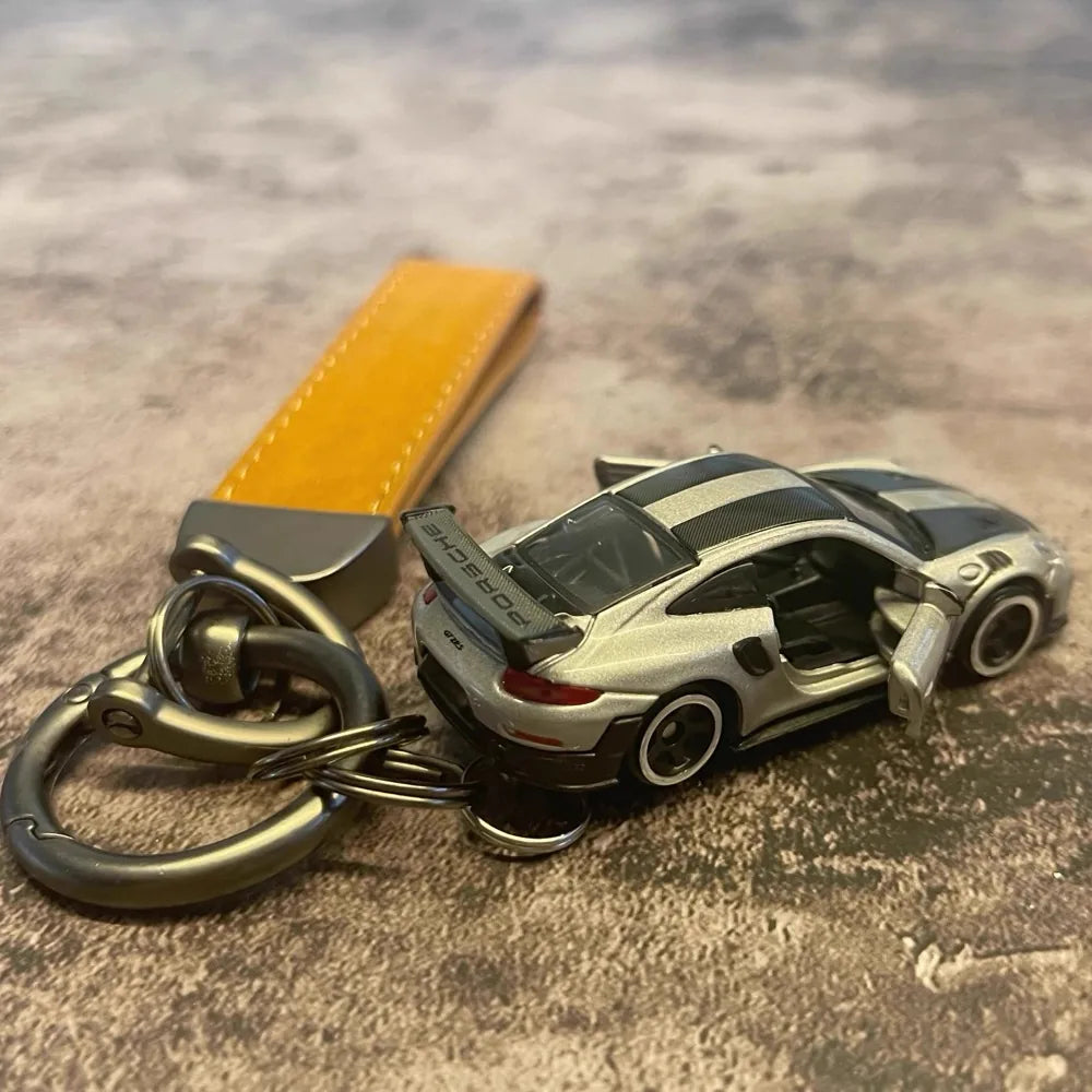 Porsche 911 GT3 RS Keychains 1:64 モデルカー Keychain