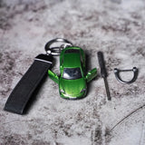 Porsche Taycan Turbo S Keychains 1:64 Model Car Keychain