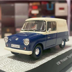 [Premium ClassiXXs] 1:43 Volkswagen 1964 Fridolin Type 147 Blue Model Car Die-Cast