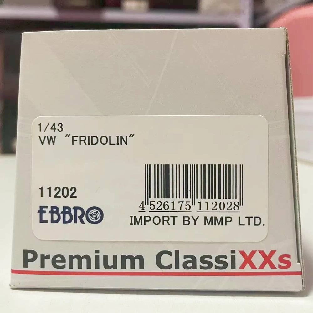 [Premium ClassiXXs] 1:43 Volkswagen 1964 Fridolin Type 147 Blue Model Car Die-Cast