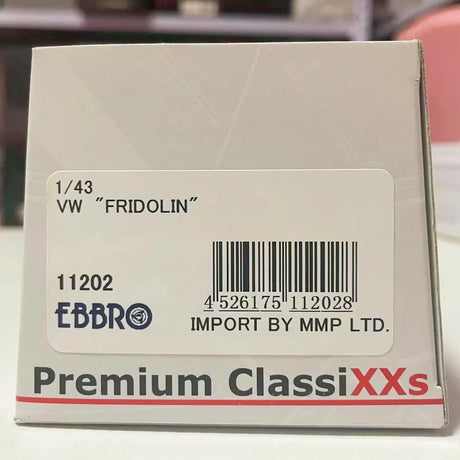 [Premium ClassiXXs] 1:43 Volkswagen 1964 Fridolin Type 147 Blue Model Car Die-Cast
