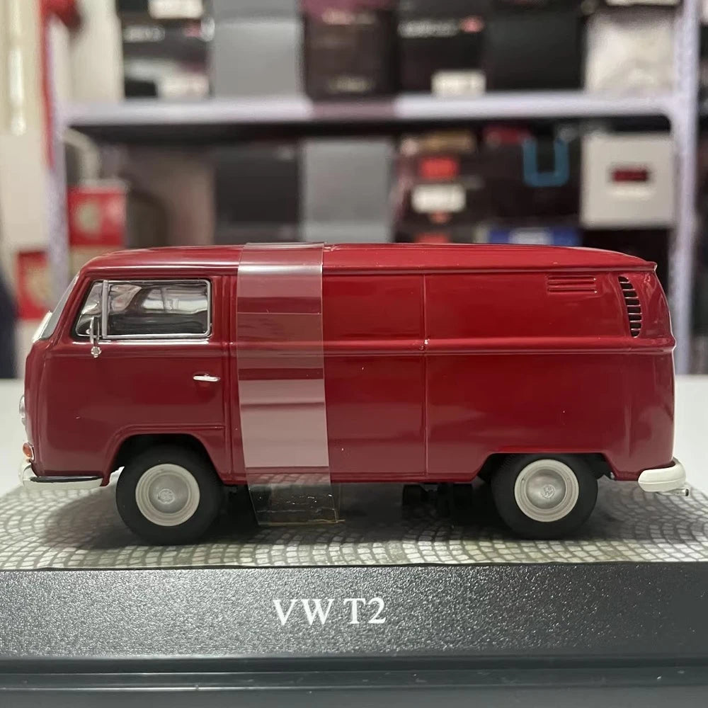 [Premium ClassiXXs] 1:43 Volkswagen 1972 T2 rouge voiture miniature Die-Cast