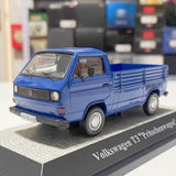 [Premium ClassiXXs] 1:43 Volkswagen 1988 T3 Transporter Pickup Blue Model Car Die-Cast