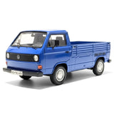 [Premium ClassiXXs] 1:43 Volkswagen 1988 T3 Transporter Pickup Blue Model Car Die-Cast