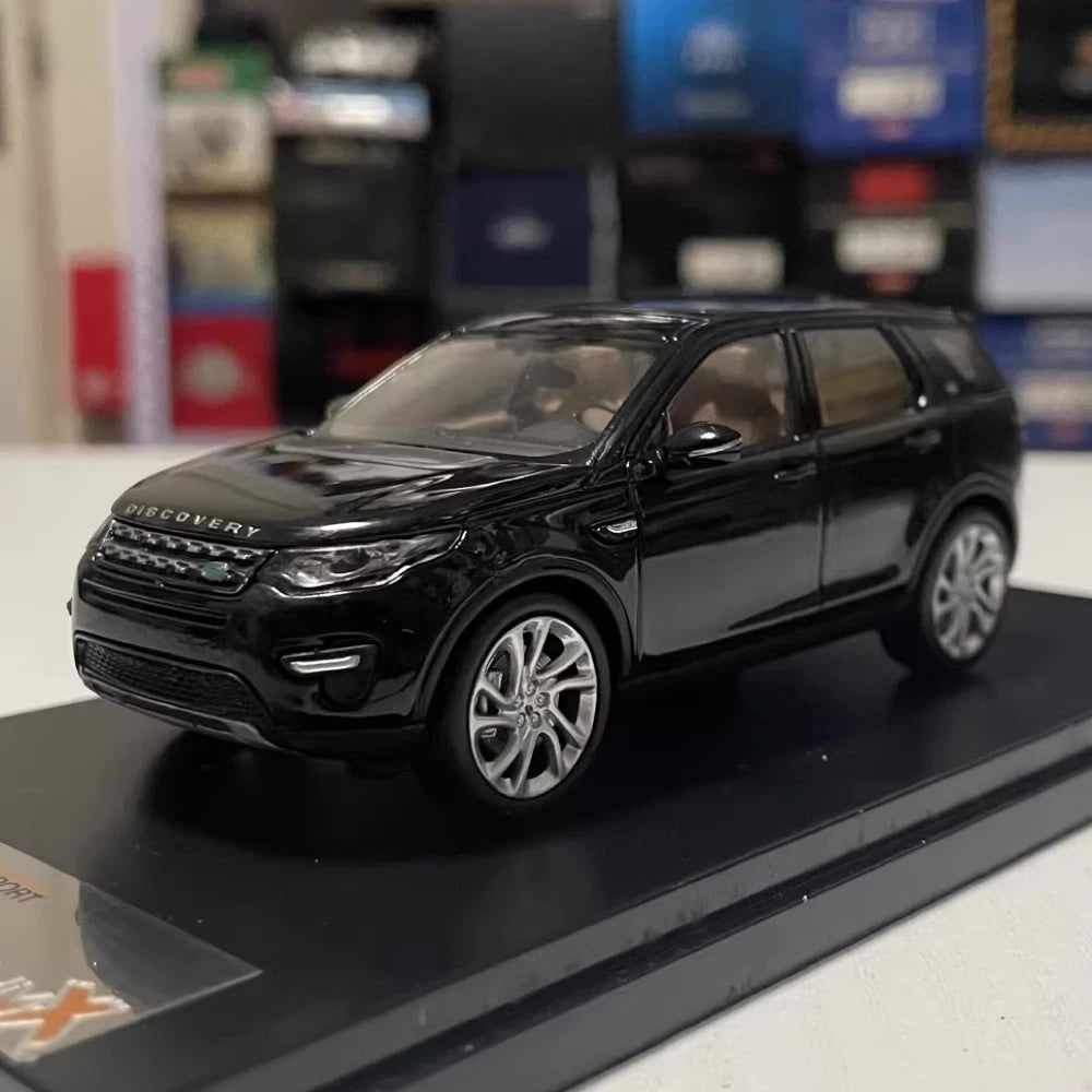 [PremiumX] 1:43 Land Rover 2015 Discovery sportiva nero modellino di auto Die-Cast