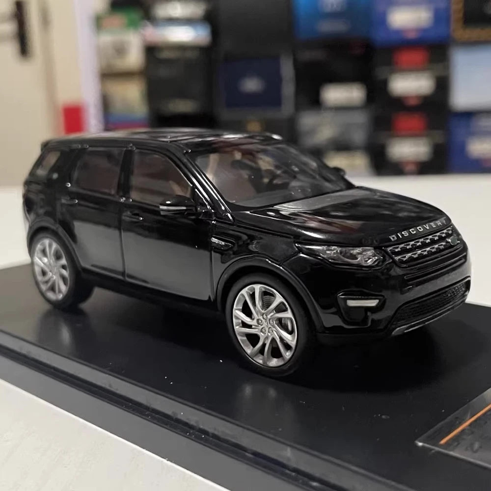 [PremiumX] 1:43 Land Rover 2015 Discovery sportiva nero modellino di auto Die-Cast