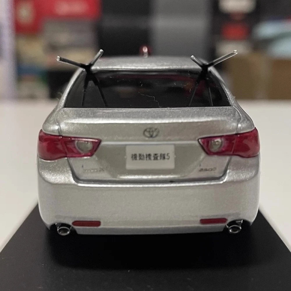 [RAIS] 1:43 Toyota 2011 Mark X GRX130 Police modellino di auto Die-Cast