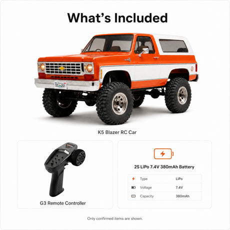 1:24 Chevrolet K5 Blazer Crawler RTR RC Coche RC