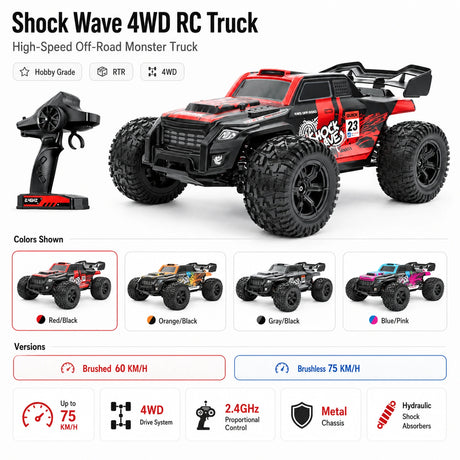 1:18 R/C STK-004 2.4G Off-Road Racing Car RC Car