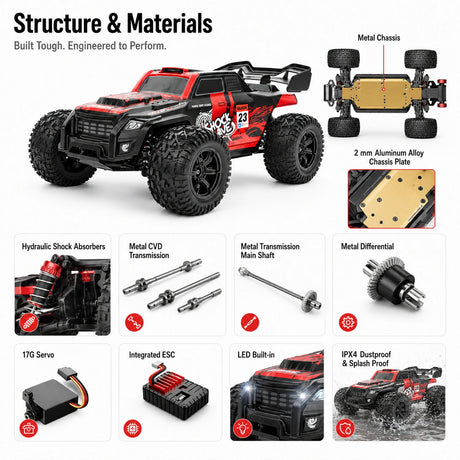 1:18 R/C STK-004 2.4G Off-Road Racing Car RC Car