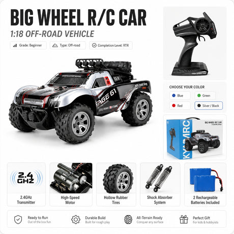 1:18 R/C STK-005 2.4G Off-Road Racing Car RC Car