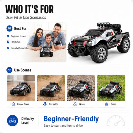 1:18 R/C STK-005 2.4G Off-Road Racing Car RC Car