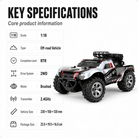 1:18 R/C STK-005 2.4G Off-Road Racing Car RC Car